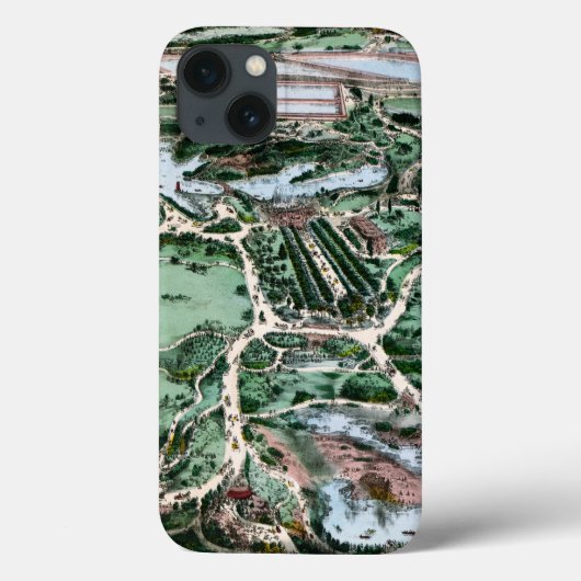 CENTRAAL PARK, 1860 Case-Mate iPhone CASE (Achterkant)
