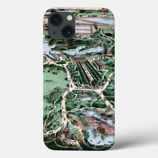 CENTRAAL PARK, 1860 Case-Mate iPhone CASE (Achterkant)