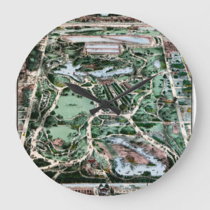 CENTRAAL PARK, 1860 GROTE KLOK