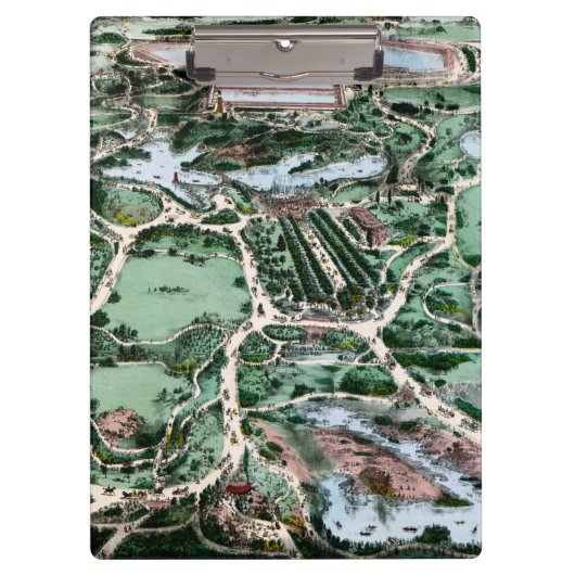 CENTRAAL PARK, 1860 KLEMBORD (Voorkant)