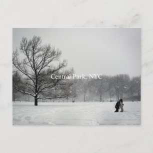 Centraal park, Briefkaart