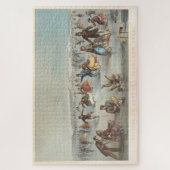  centraal park ijsschilderen (1861) legpuzzel (Verticaal)