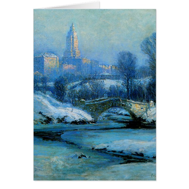 Centraal Park in WInter (Voorkant)