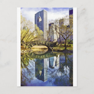 Centraal Park met Reflection NYC Briefkaart