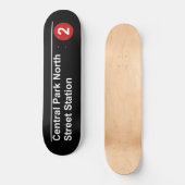 Centraal Park Noord-metro Skateboard (Voorkant)