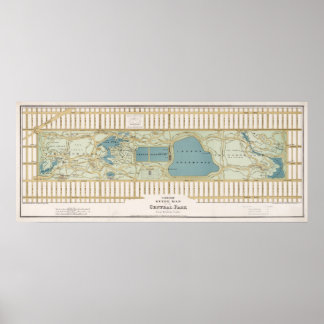 Centraal Park Plan Poster