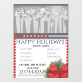 CENTRAAL PARK RAAMSTICKER (Vel)