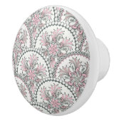 Centraal  patroon keramische knop (Rechts)