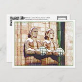 Centraal spoorwegstation van Helsinki Briefkaart (Voorkant / Achterkant)