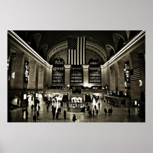 Centraal station Gand Poster