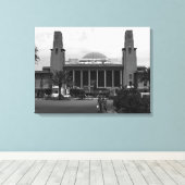 centraal station in Bagdad Canvas Afdruk (Insitu (Houten vloer))