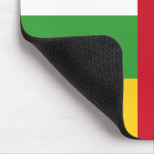 Centrafrique Flag Mousepad Muismat (Hoek)