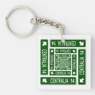 Centrailia PA Sleutelhanger