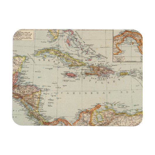 Central America 2 Magneet (Horizontaal)