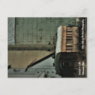 Central and Lake Train Tracks Delaware, Ohio Briefkaart