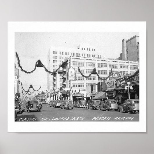 Central Ave., Phoenix, Arizona Poster (Voorkant)