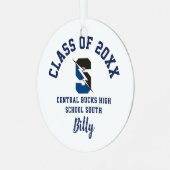 Central Bucks South Ornament Christmas Holiday (Voorkant links)