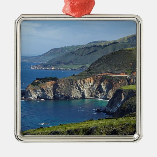 Central Coast California Metalen Ornament (Voorkant)