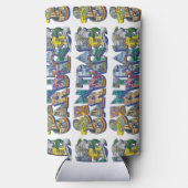 Central Gardens Muurschildering Koelbox (Achterkant)