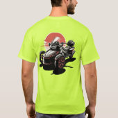 Central NJ Chapter - Zon en schaduwen T-shirt (Achterkant)