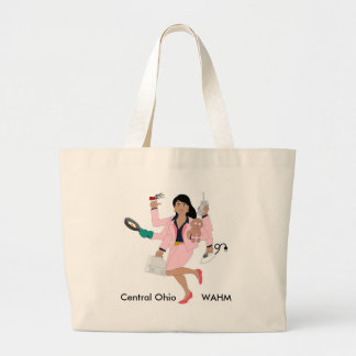 Central Ohio Work bij Home Bag Grote Tote Bag