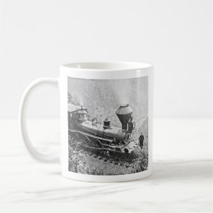 Central Pacific Railroad Cape Horn California Koffiemok