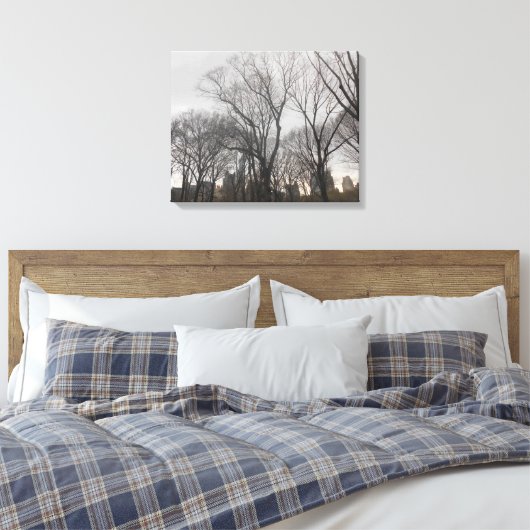 Central Park-2 Canvas Afdruk (Insitu (Slaapkamer))