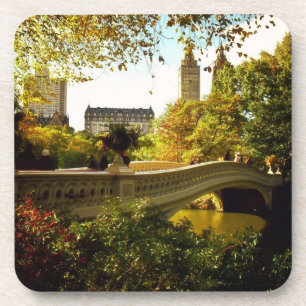Central Park Autumn - New York City Drankjes Onderzetter