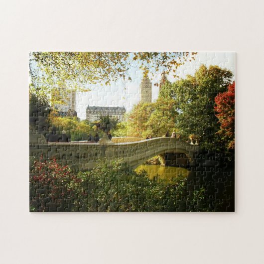 Central Park Autumn Puzzle - Bow Bridge Legpuzzel (Horizontaal)