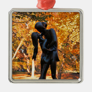 Central Park Autumn: Romeo & Juliet Statue 02 Metalen Ornament