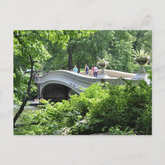 Central Park Bow Bidge Briefkaart (Voorkant)