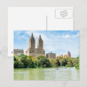 Central Park Briefkaart (Voorkant / Achterkant)