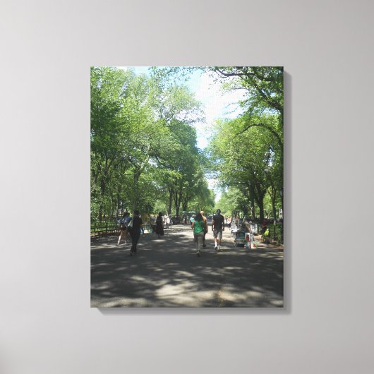 Central Park Canvas Afdruk (Voorkant)