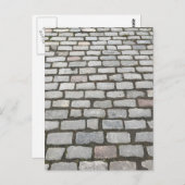 Central Park Cobblestone Stone Pathway NYC Foto Briefkaart (Voorkant / Achterkant)