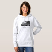 Central Park Dames Hoodie Sweatshirt (Voorkant volledig)