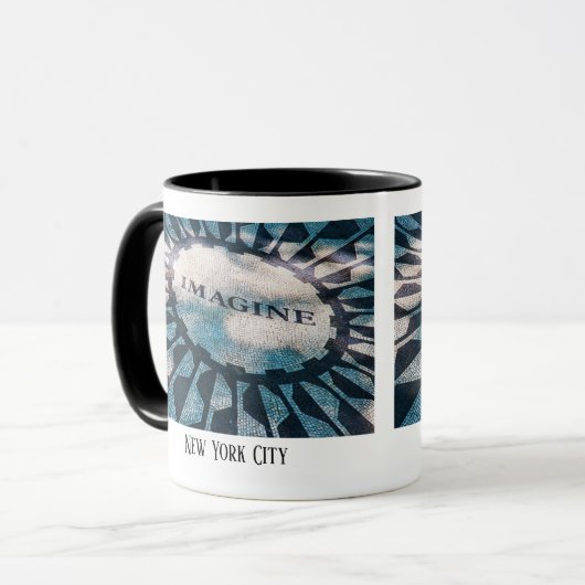 Central Park de New York, Imagine Graphique, Mug (Devant gauche)