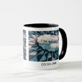 Central Park de New York, Imagine Graphique, Mug (Devant droit)