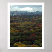 Central Park Herfst Poster (Voorkant)