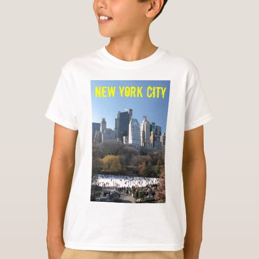 Central Park Ice Rink T-shirt (Voorkant)
