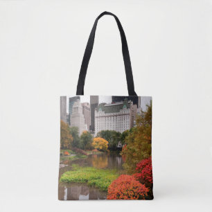 Central Park in herfstzakken Draagtas