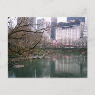 Central Park Lake New York City NYC Fotografie Briefkaart