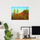 Central Park Lake Uitzicht 2006 Poster (Thuiskantoor)