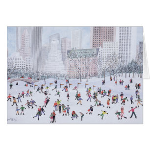 Central Park New York 1994 de piste de patinage