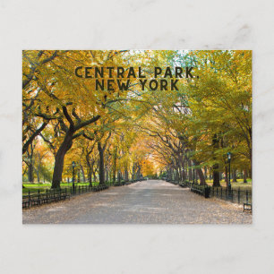 Central Park, New York Briefkaart Souvenir