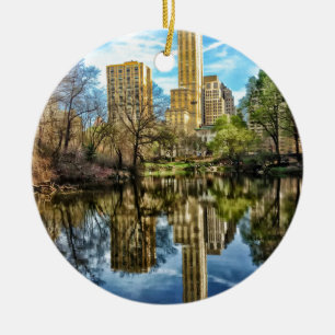 Central Park New York City NYC Keramisch Ornament