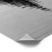 Central Park New York City Skyline Poster (Hoek)