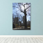 Central Park, New York City, Verenigde Staten Canvas Afdruk (Insitu (Houten vloer))