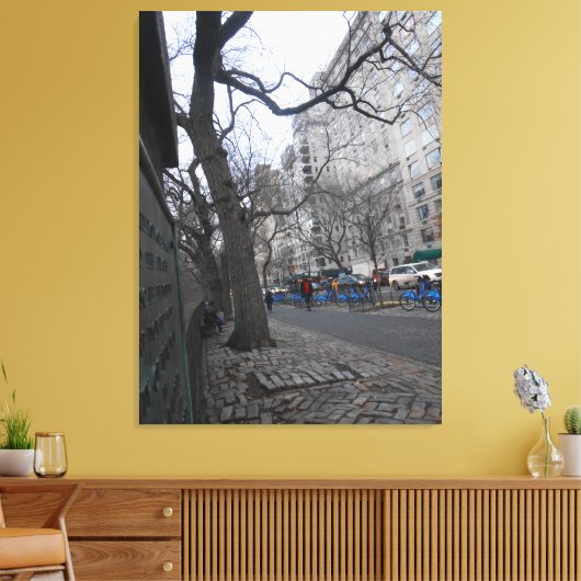 Central Park, New York City, Verenigde Staten Canvas Afdruk (Insitu (Woonkamer))