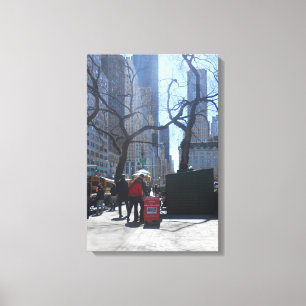 Central Park, New York City, Verenigde Staten Canvas Afdruk