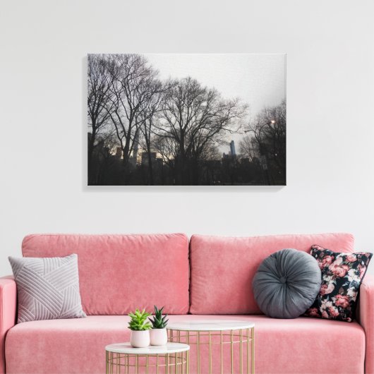 Central Park, New York City, Verenigde Staten Canvas Afdruk (Insitu (Woonkamer))
